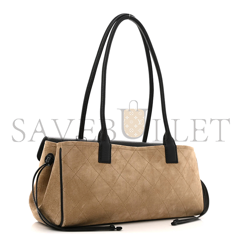 CHANEL SHOPPING BAG GRAINED CALFSKIN SUEDE AS6288 (32*15*11.5cm)